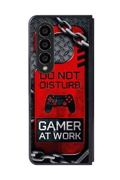 Covernex غطاء حماية لهاتف سامسونج جالاكسي زد فولد 4، خلفية للاعب في العمل