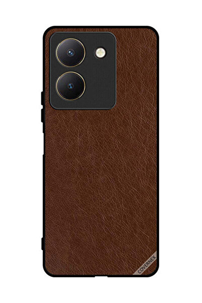 Covernex غطاء حماية لهاتف vivo Y27s بنمط جلدي