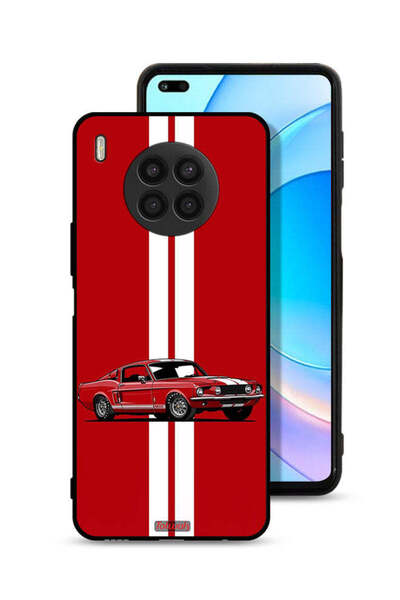 Tolwak غطاء حماية لهاتف Honor 50 Lite بتصميم سيارة كلاسيكية تجريدية