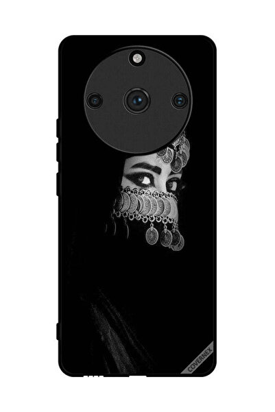Covernex غطاء حماية لهاتف Realme 11 Pro Plus، فتاة ذات عيون جميلة ووجه مزين ب...