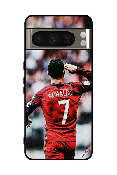 Covernex غطاء حماية لهاتف جوجل بيكسل 8 برو - تحية رونالدو للجمهور