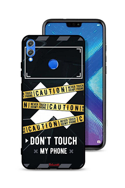 Tolwak غطاء حماية لهاتف Honor 8X تحذير: لا تلمس هاتفي أبدًا