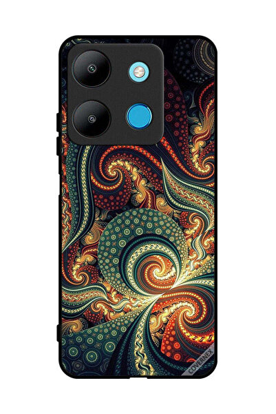 Covernex غطاء حماية لهاتف إنفينيكس سمارت 7 بنمط ماندالا العتيق