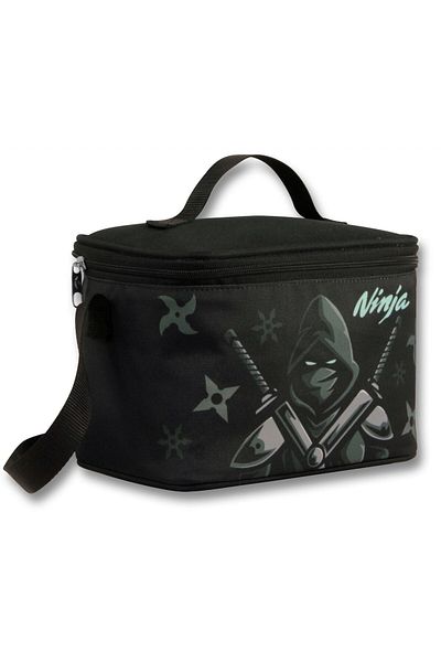 ÜMİT ÇANTA Ümit Çanta Thermos/Thermal Insulated Lunch Bag - 5067 - Ninja, Black Turquoise (Boy)