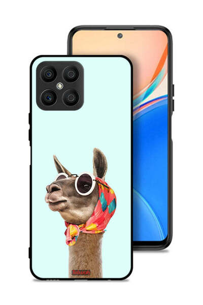 Tolwak غطاء حماية لهاتف Honor X8 4G بتصميم جمل أنيق ولطيف