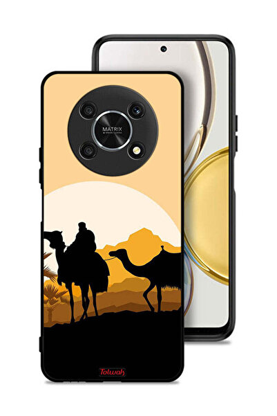 Tolwak غطاء حماية Honor X30 5G برسومات جمال في الصحراء
