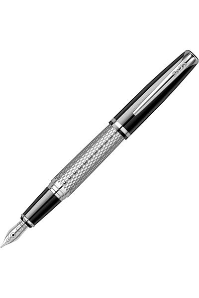 Mena Rise Diyar-Ifırsatshop Pera 477 Fountain Pen Black Chrome 1017157
