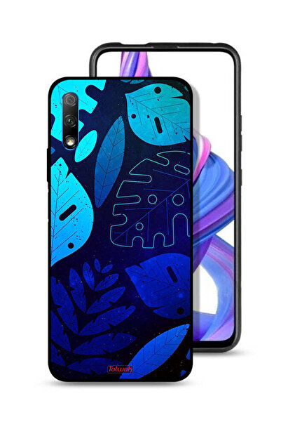 Tolwak غطاء حماية لهاتف Honor 9X (الصين) بنقشة أوراق الشجر