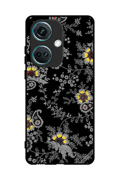Covernex غطاء حماية لهاتف OnePlus Nord CE3 بخلفية زهور فنية