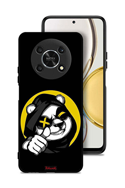 Tolwak غطاء حماية لهاتف Honor X9 5G بتصميم قطة مارشميلو لطيفة