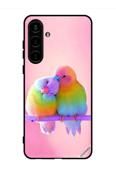 Covernex غطاء حماية لهاتف سامسونج جالكسي S24 بنقشة طيور لطيفة