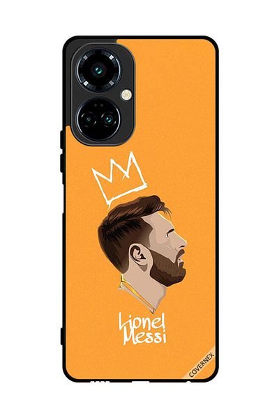 Covernex Protective Case Cover For Tecno Camon 19 Pro Leo Messi The King