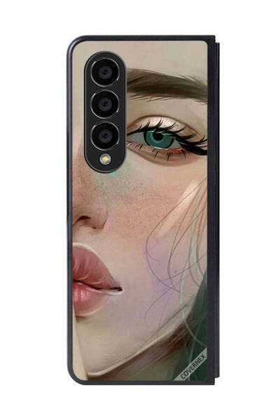 Covernex غطاء حماية لهاتف سامسونج جالاكسي زد فولد 4، ششش، إنها حزينة
