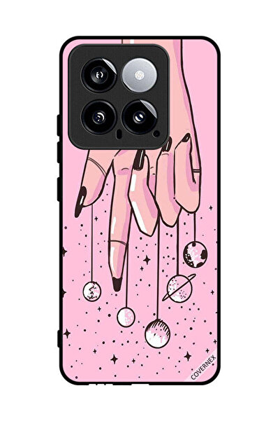 Covernex غطاء حماية لهاتف شاومي 14 كوكبًا معلقًا بالأصابع