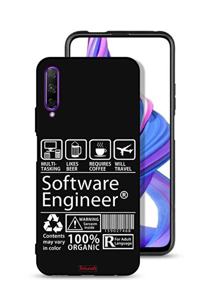 Tolwak غطاء حماية لهاتف هواوي Y9s - ملصق مهندس برمجيات