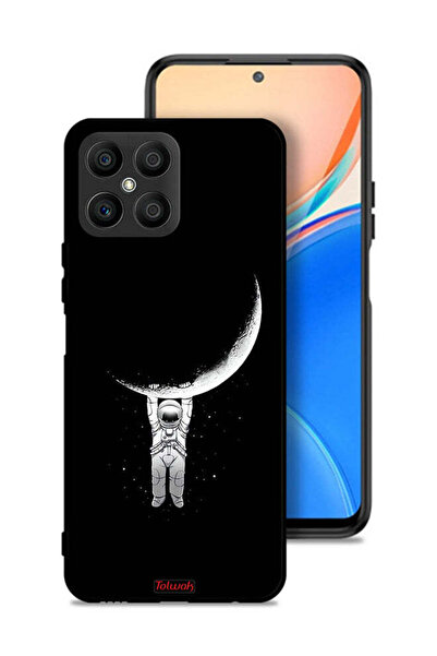 Tolwak Honor X8 4G Protective Case Cover Hanging From Moon