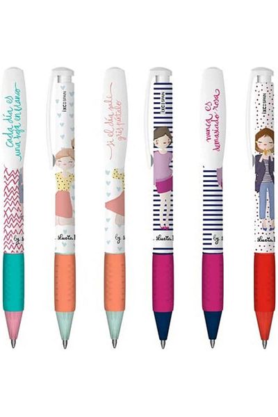 Mena Rise ŞirinShop Lucia Be Ballpoint Pen, 1 Piece, Multicolor 1108107
