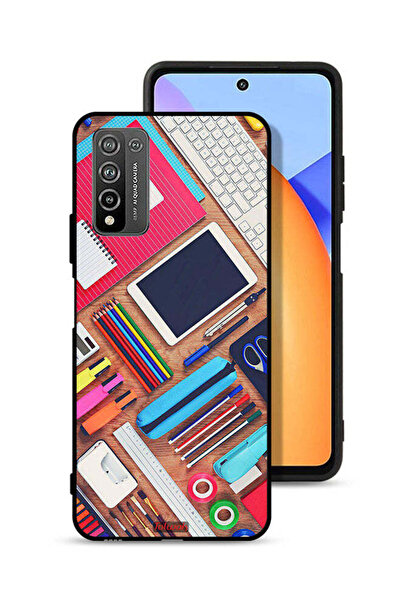 Tolwak غطاء حماية لهاتف Honor 10X Lite بتصميم فتاة هوبي ديسك