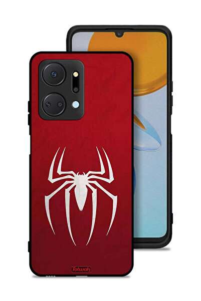 Tolwak غطاء حماية لهاتف Honor X7a - أيقونة العنكبوت