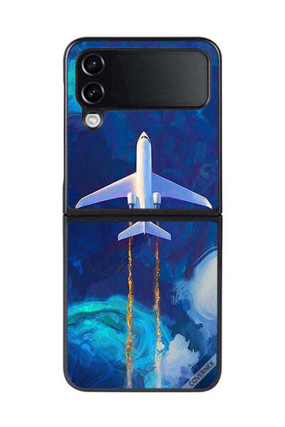 Covernex غطاء حماية لهاتف سامسونج جالاكسي زد فليب 4 - فن الطيران