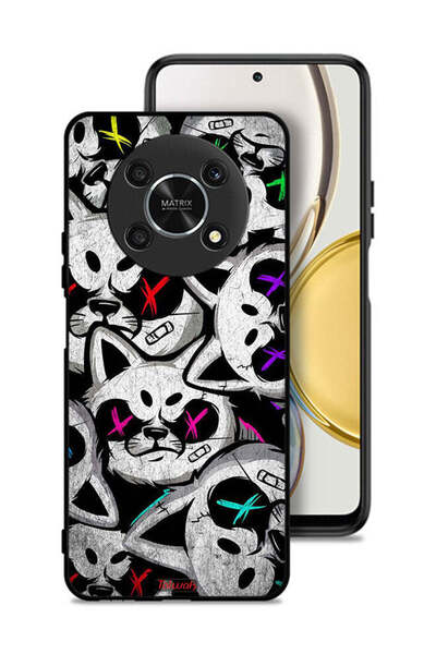 Tolwak غطاء حماية لهاتف Honor X30 5G بنقشة قطط مارشميلو
