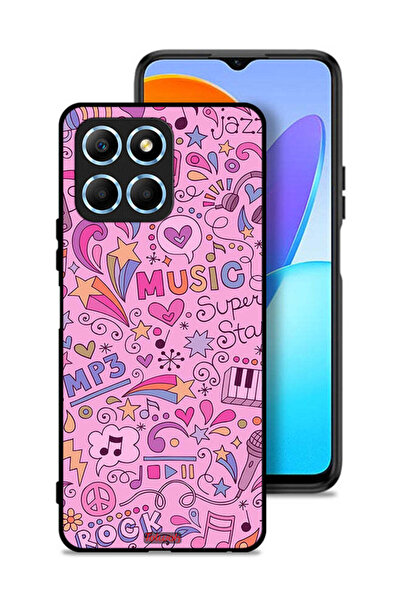 Tolwak غطاء حماية لهاتف Honor X6 - علامات موسيقية