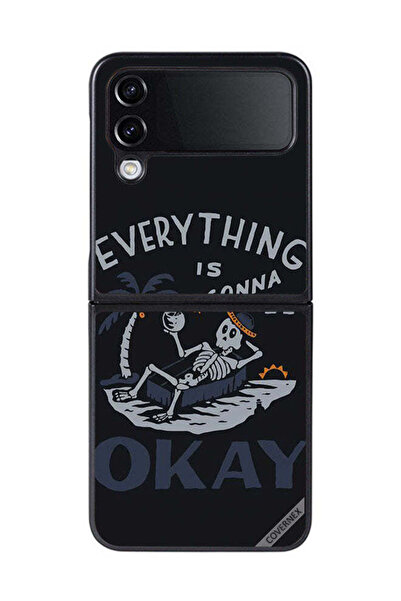 Covernex غطاء حماية لهاتف سامسونج جالاكسي زد فليب 4 - كل شيء سيكون على ما يرام