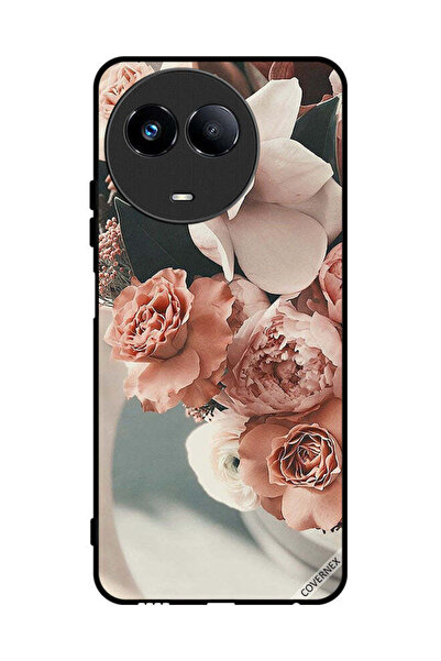 Covernex غطاء حماية لهاتف Realme 11 5G باقة من زهور الخوخ الجميلة