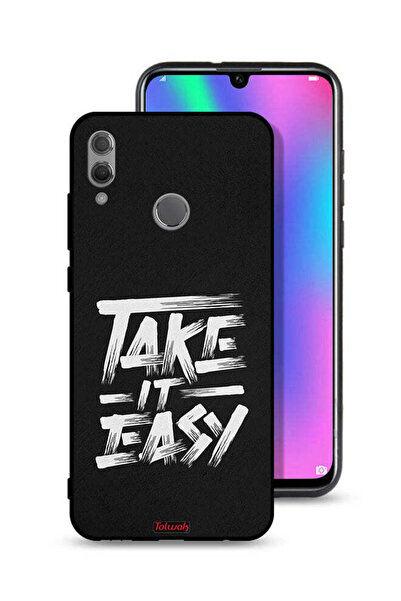 Tolwak غطاء حماية لهاتف Honor 10 Lite - Take It Easy
