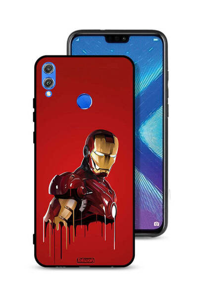 Tolwak غطاء حماية لهاتف Honor 8X برسومات الرجل الحديدي