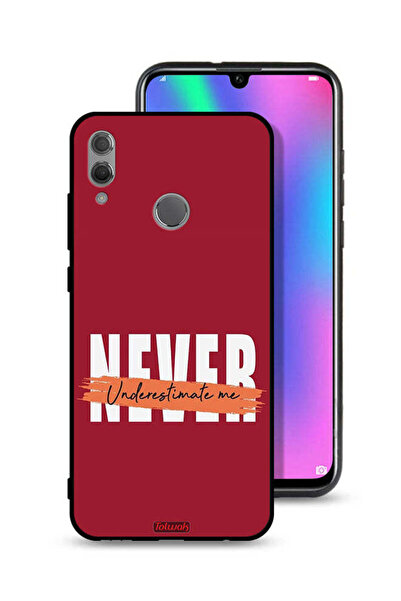 Tolwak غطاء حماية لهاتف Honor 10 Lite - لا تستهن بي أبدًا