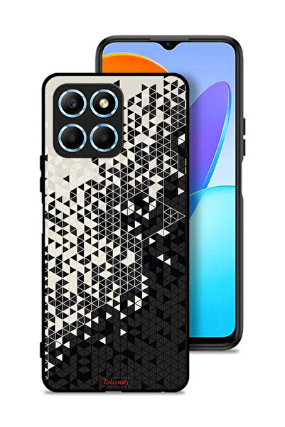 Tolwak غطاء حماية لهاتف Honor X6 بنمط مثلث فني رقمي