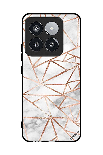 Covernex غطاء حماية لهاتف شاومي 14 برو بنمط رخامي وورق جدران