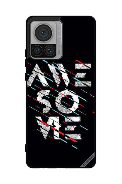 Covernex غطاء حماية لهاتف موتورولا موتو إكس 30 برو - كلمة خطية رائعة