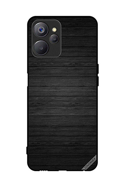 Covernex غطاء حماية لهاتف Realme 10 بنمط خشبي داكن
