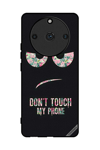 Covernex غطاء حماية لهاتف Realme 11 Pro Plus مطبوع عليه عبارة "لا تلمس هاتفي"