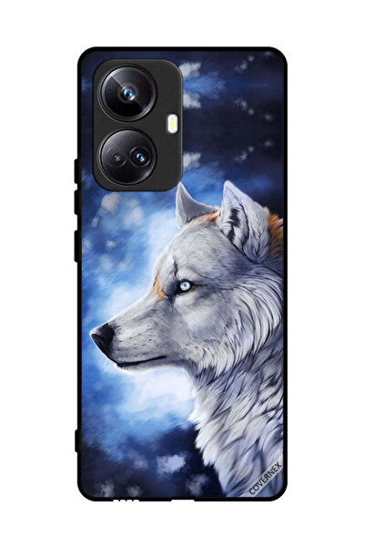 Covernex غطاء حماية لهاتف Realme 10 Pro Plus برسومات رسم الذئب