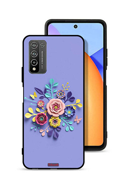 Tolwak Honor 10X Lite Protective Case Cover Flowers Art