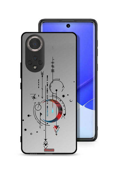 Tolwak غطاء حماية لهاتف Honor 50 بنقشة فنية للقمر والسهام