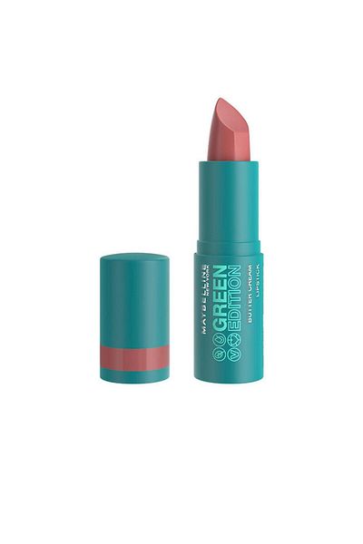 Maybelline New York Ruj cremos si hidratant cu finisaj catifelat, Green Edition, 015 windy, 10 g
