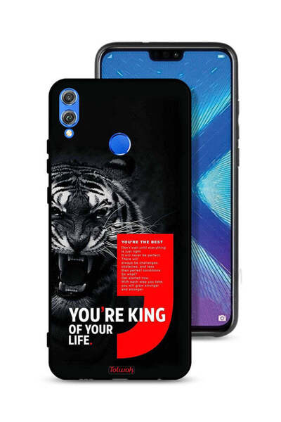 Tolwak غطاء حماية لهاتف Honor 8X أنت ملك حياتك