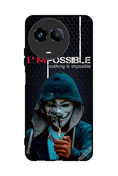 Covernex غطاء حماية لهاتف Realme 11 5G خلفية شاشة I Am Possible Nothing Is Im...
