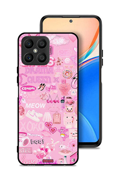 Tolwak غطاء حماية لهاتف Honor X8 4G بتصميم ملكة الدراما للفتيات