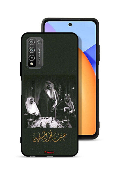 Tolwak غطاء حماية لهاتف Honor 10X Lite الملك سلمان والملك عبد العزيز ومحمد فخ...