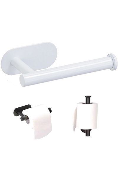 divendi-ro Self-adhesive toilet paper holder - Silver