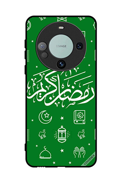 Covernex غطاء حماية لهاتف هواوي ميت 60 - رمضان كريم - أخضر
