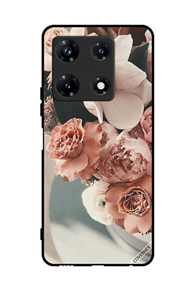 Covernex غطاء حماية لهاتف إنفينيكس نوت 30 برو، باقة من أزهار الخوخ الجميلة