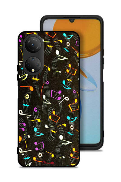 Tolwak Honor X7 Protective Case Cover Music Fabric Pattern