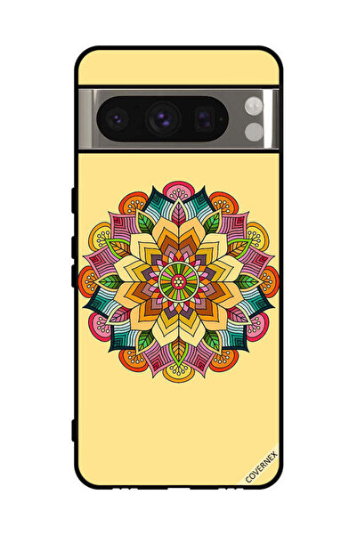 Covernex غطاء حماية لهاتف Google Pixel 8 Pro بنمط ماندالا دائري
