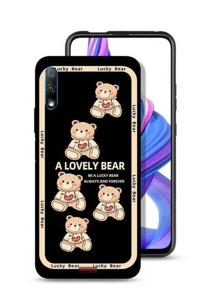 Tolwak غطاء حماية لهاتف Honor 9X (الصين) على شكل دب جميل